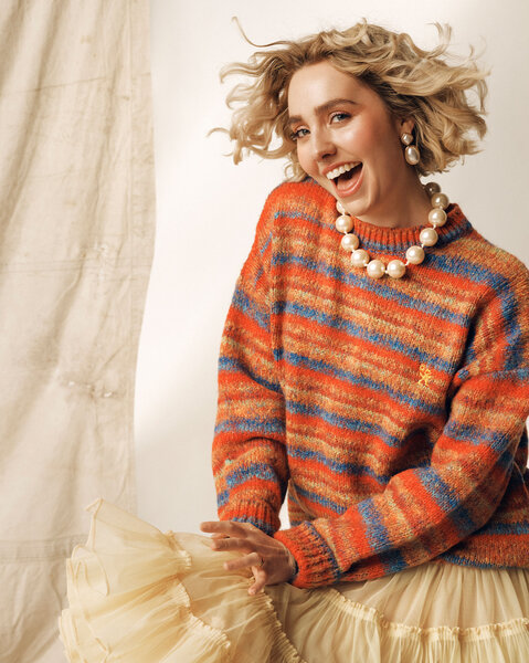 Musical comedian Annabel Marlow in her official SNL UK cast portrait